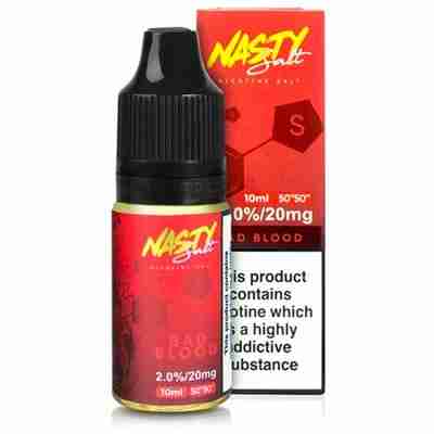 Nasty Salt 10ml Nic Salt E Liquid Bad Blood 20mg