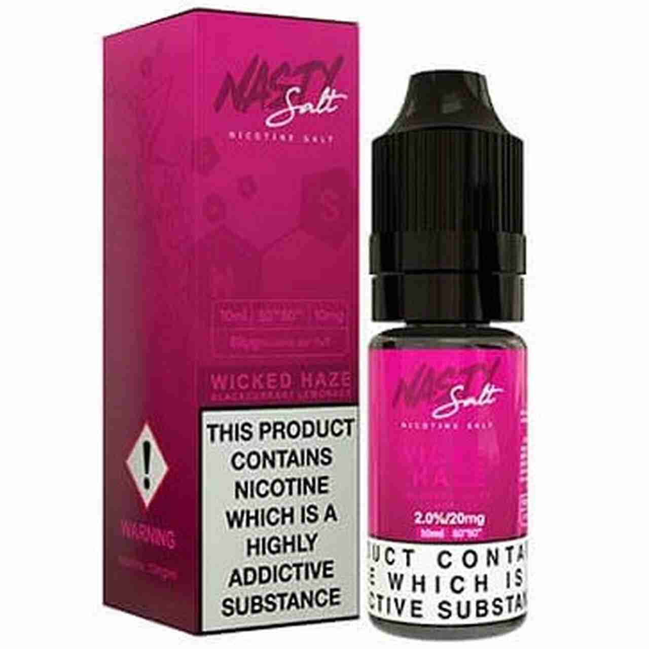 Nasty Salt Nicsalt E Liquid Wicked Haze 10ml