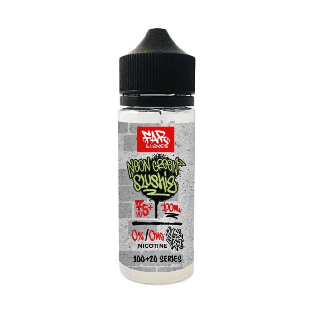 FAR By Element - Neon Green Slushie 100ml Spray Can with 2 Free Nic Shots - Image 3
