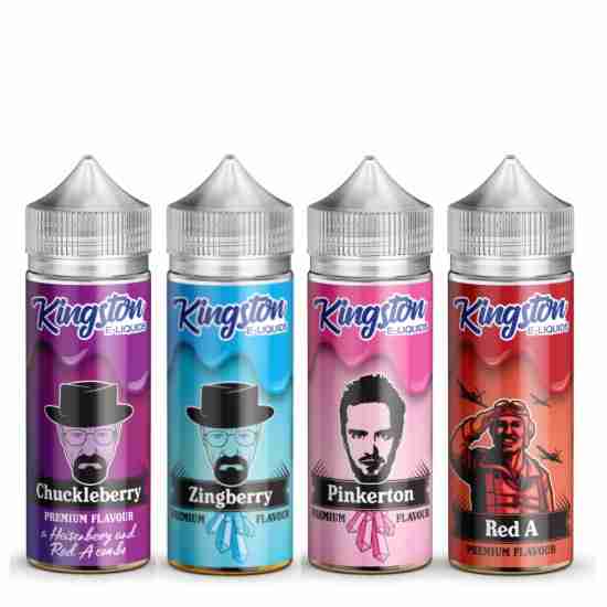 Kingston 100ml Short Fill - Red A with 2 Free Nic Shots - Image 2