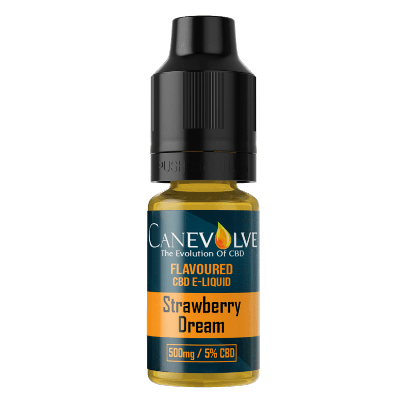 Canevolve - 500mg - CBD E-Liquid 10ml - Strawberry Dream