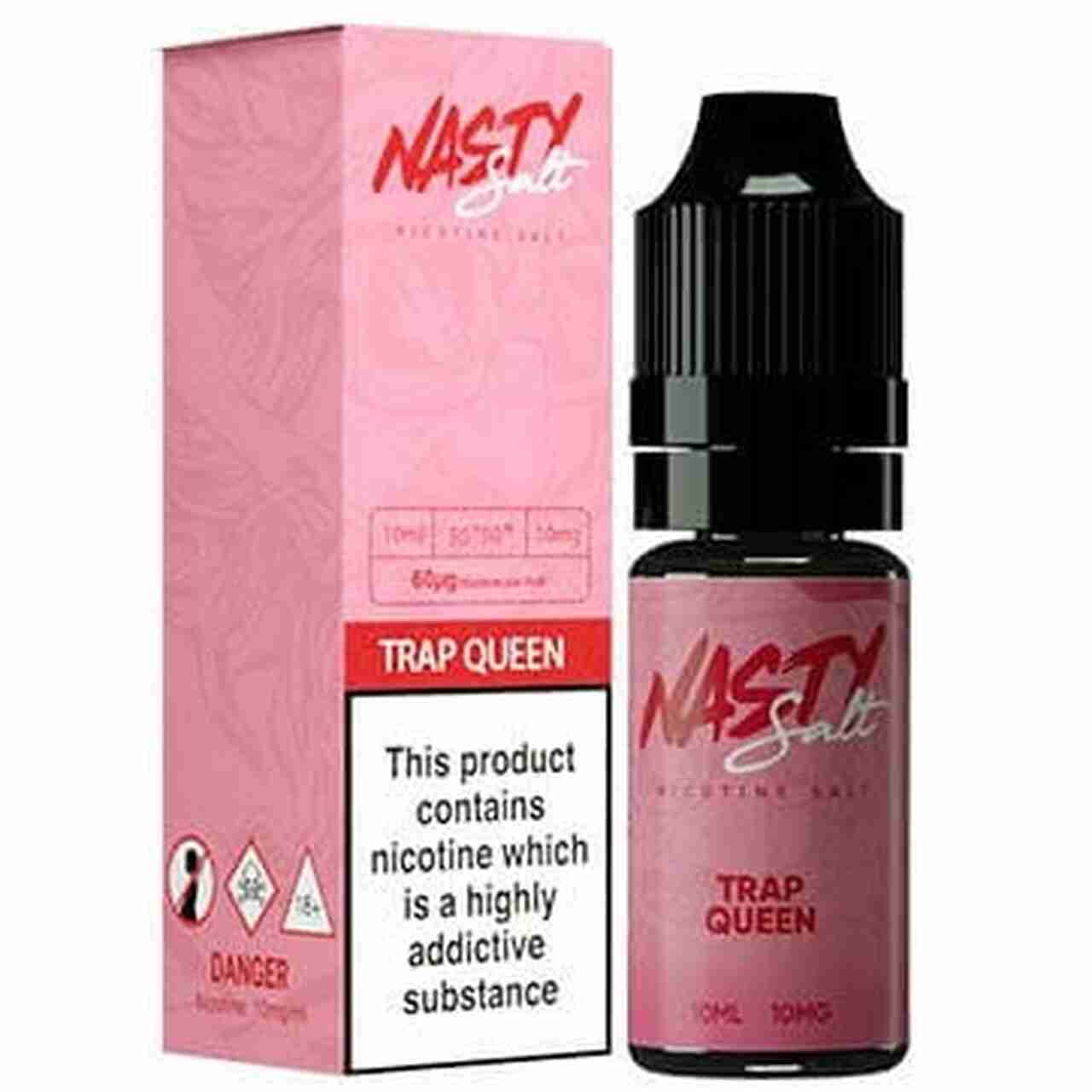 Nasty Salt 10ml Nic Salt E Liquid Trap Queen