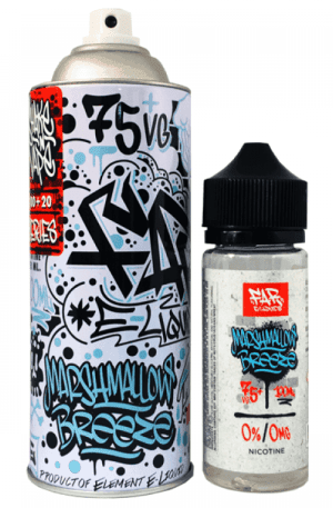 FAR by Element – Marshmallow Breeze 100ml Spray Can with 2 Free Nic Shots