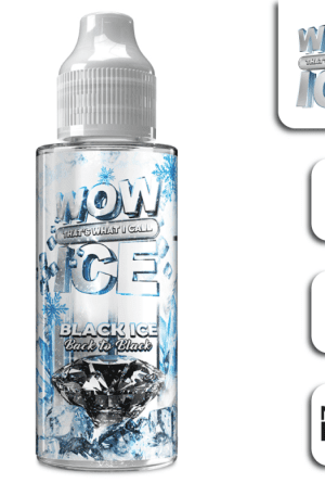 WOW ICE – Black Ice – 100ml Shortfill 0mg (70VG/30PG)