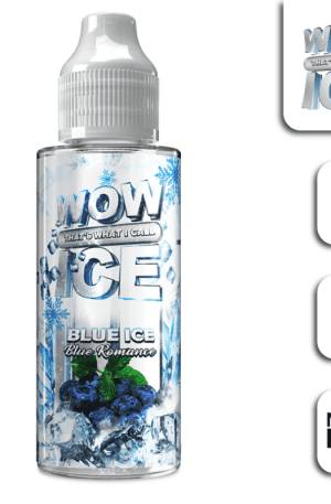 WOW ICE – Blue Ice – 100ml Shortfill 0mg (70VG/30PG)