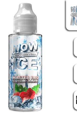 WOW ICE – Master Red – 100ml Shortfill 0mg (70VG/30PG)