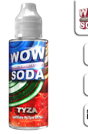 WOW Soda – Tyza – 100ml Shortfill 0mg (70VG/30PG)