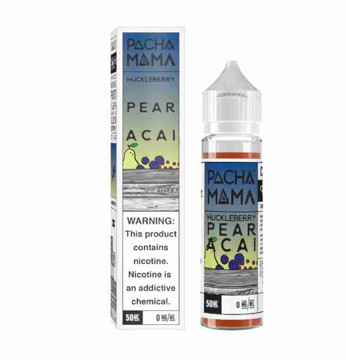 Charlie's Chalk Dust Pacha Mama Shortfill - Huckleberry Pear Acai with Free Nic Shot