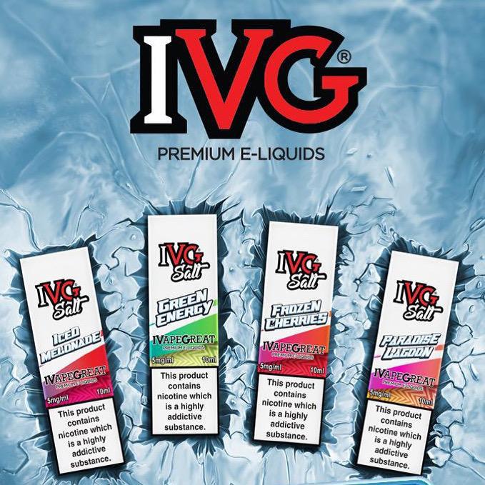 NEW IVG Crushed Salts 5MG/10MG/20MG