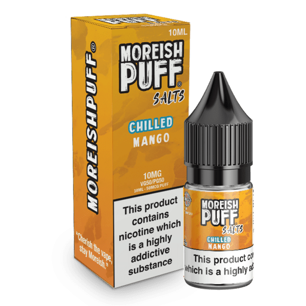 Chilled Mango 10ml Nic Salt By Moreish Puff 20mg