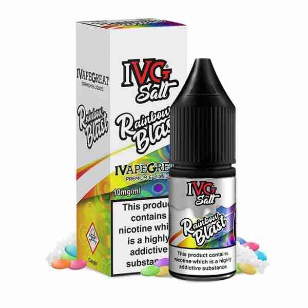 IVG Nic Salt E Liquid Rainbow Blast 10ml 10mg