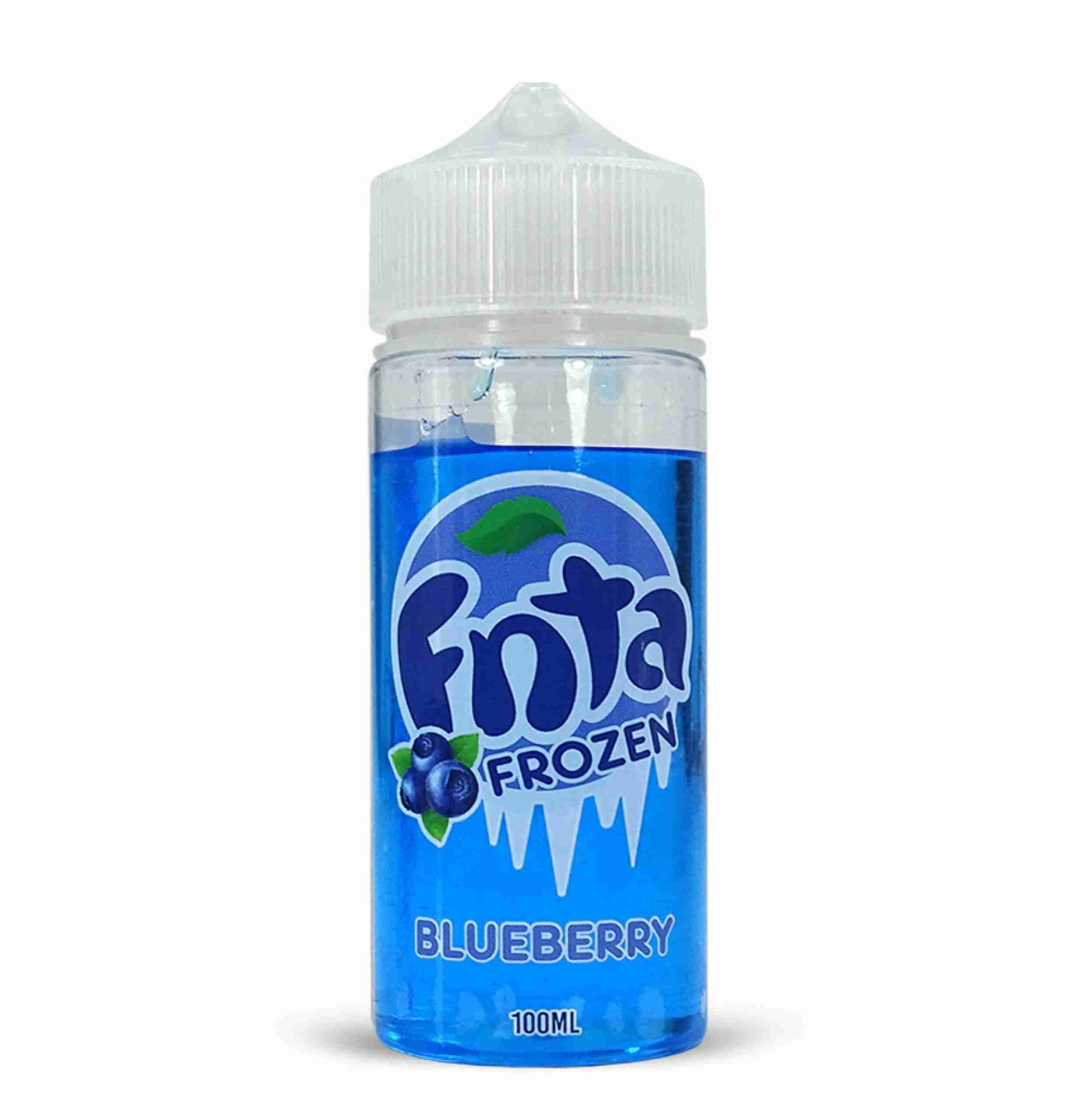 Fnta - Blueberry Frozen 100ml with 2 Free Nic Shots