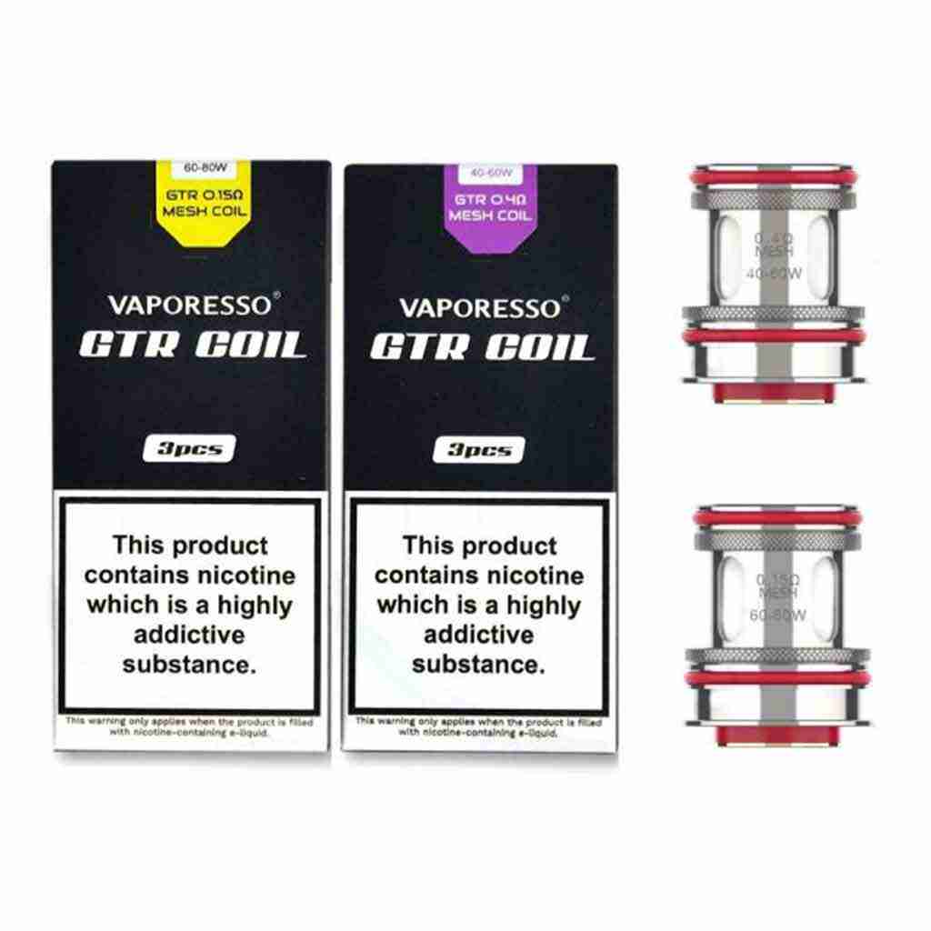 Vaporesso GTR Coils for FORZ Tank - 0.15 Ohm Mesh / 0.4 Ohm Mesh