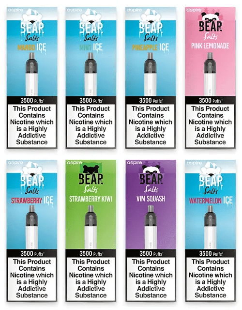Aspire R1 + Bear Nic Salt 3500puffs 20MG