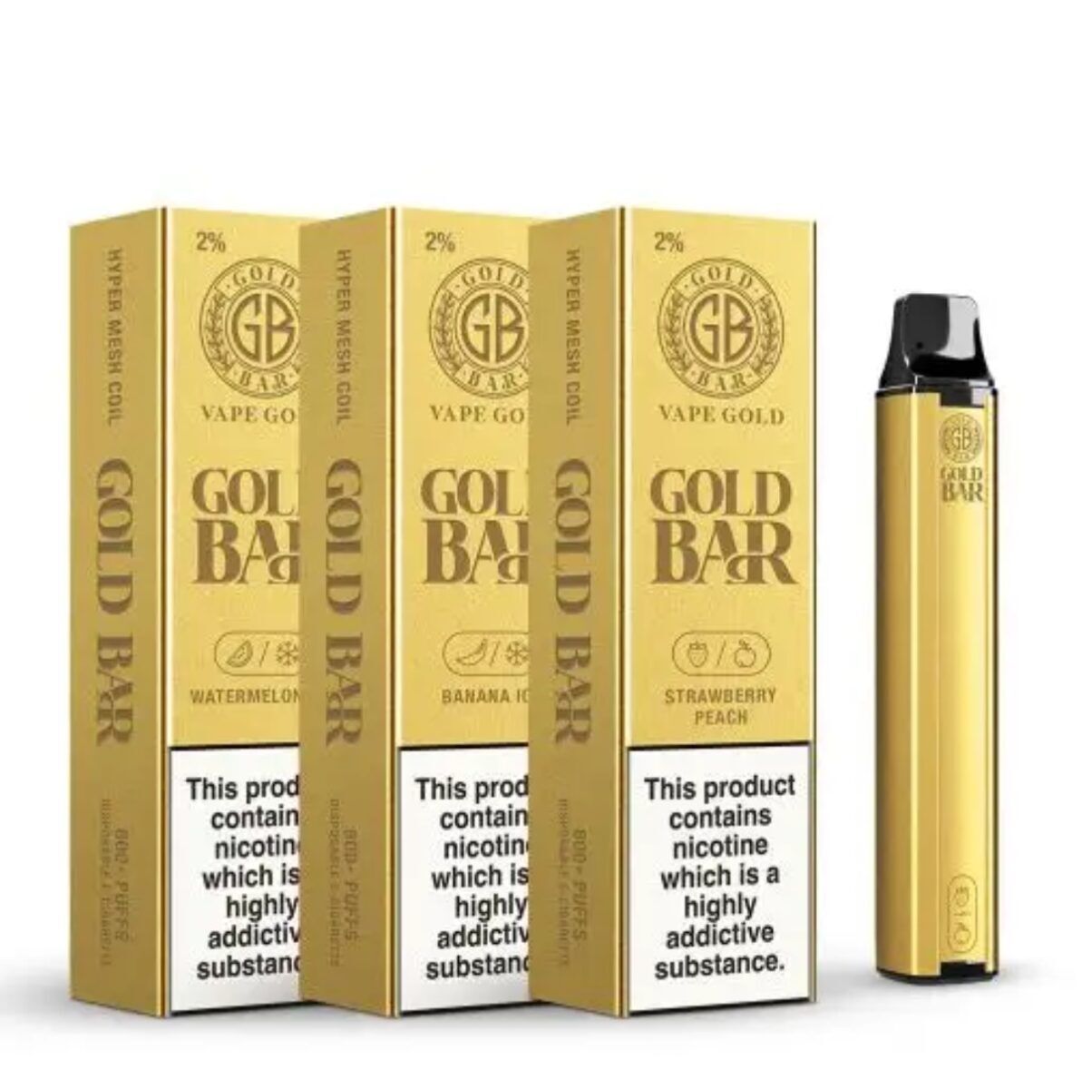 Gold Bar Disposable
